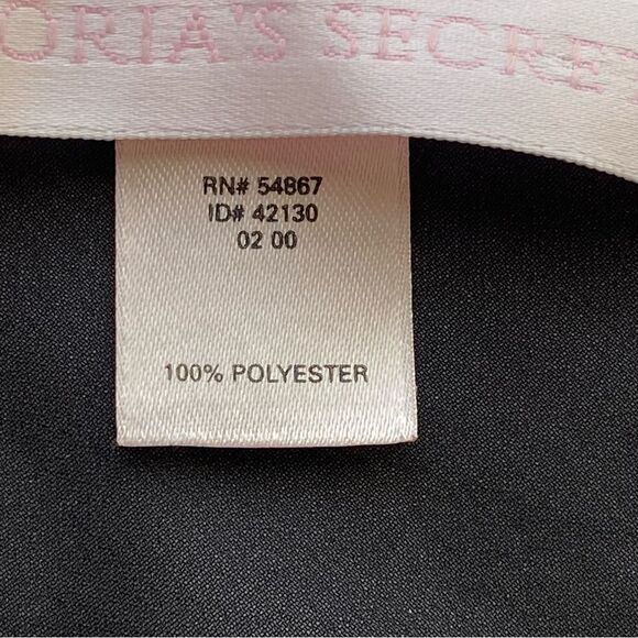 Vintage 90's Victoria's Secret Black Sheer Tunic Top Size Small - Picture 11 of 14